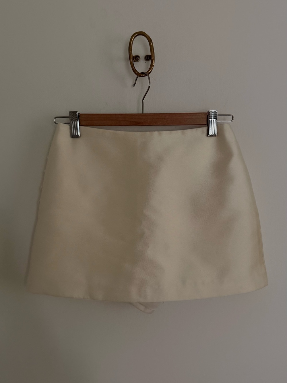 Huong Boutique- Éclat Taffeta Miniskirt